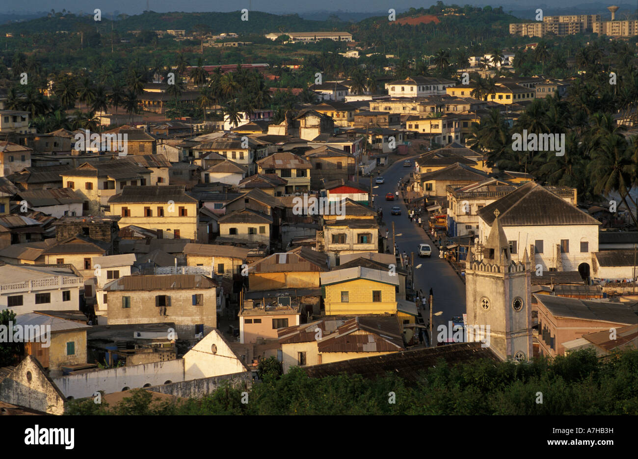 Elmina town, Ghana Stock Photo Alamy