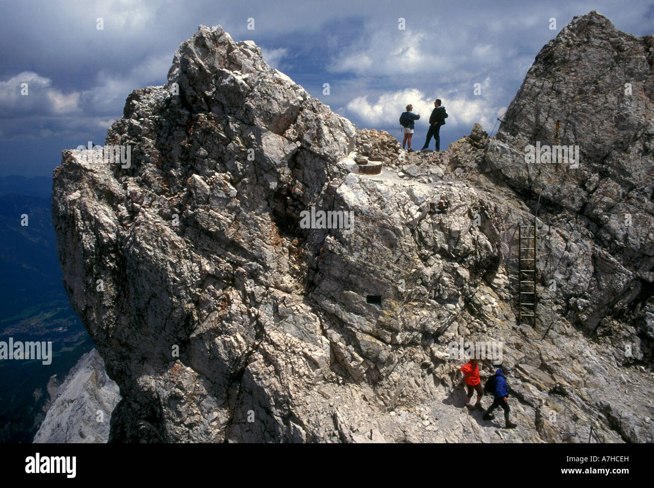 German people hiking, hikers, mountain climber, mountain climbing
