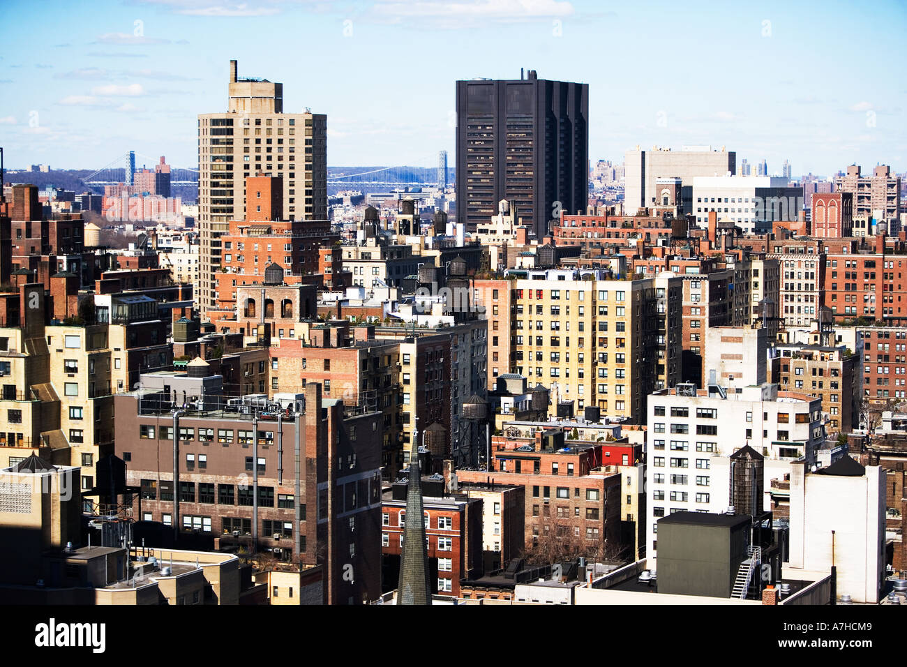NEW YORK CITY, ARCHITECTURE, ITY ROOFTOPS, NEW YORK CITY, ROOFS, HOUSES
