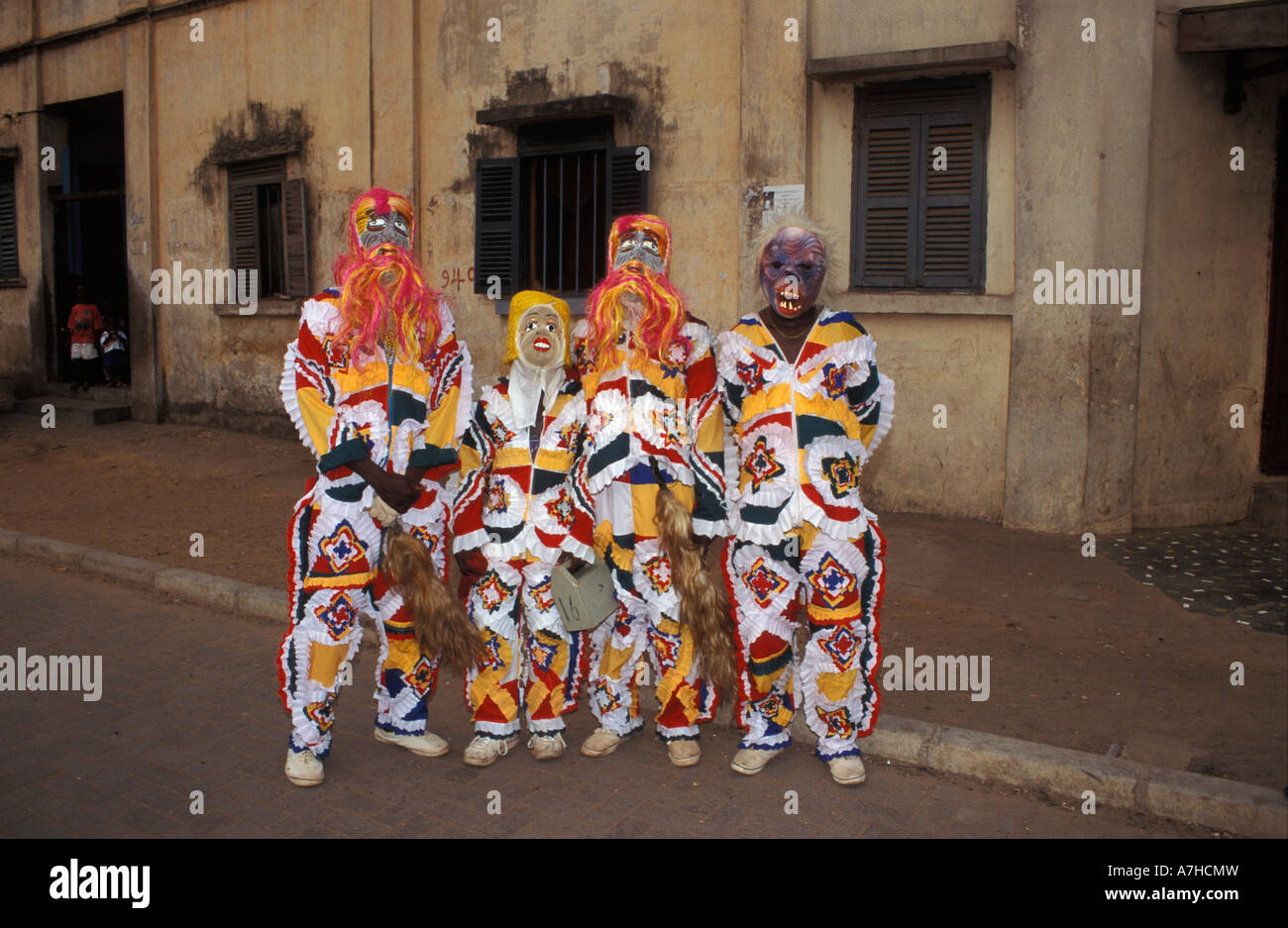 Christmas celebration, Takoradi, Ghana Stock Photo