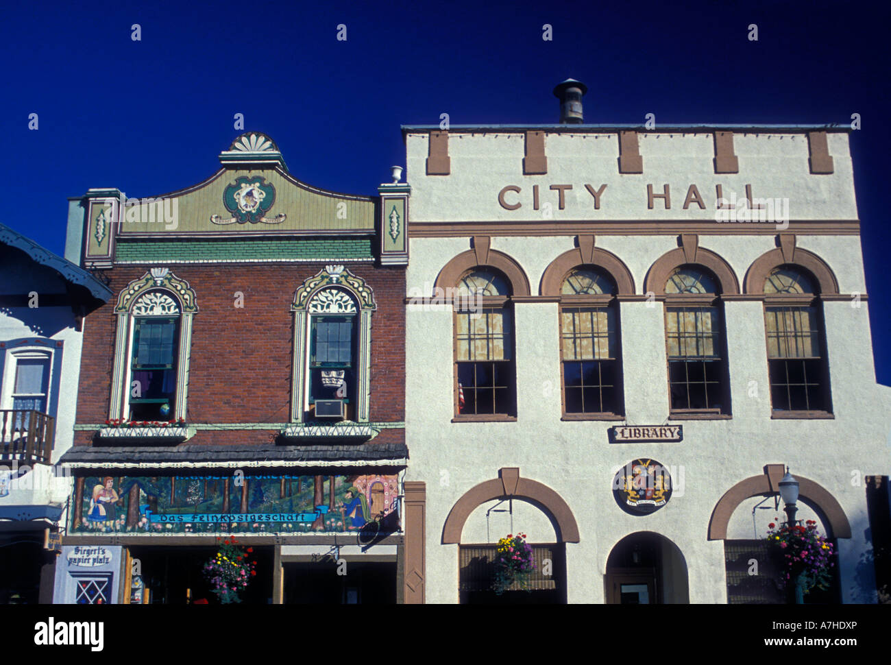 Washington state leavenworth bavarian hires stock photography and