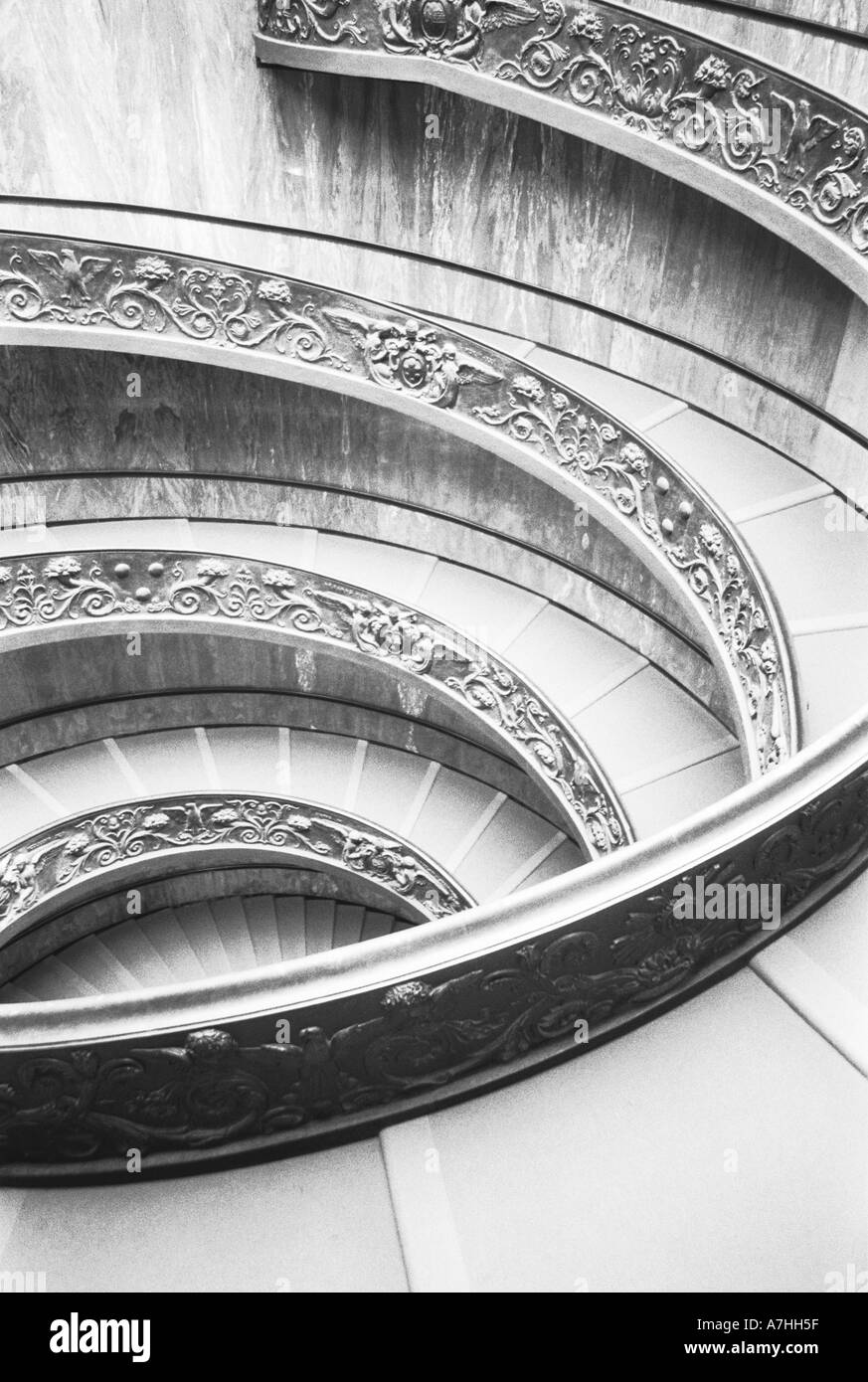 Rome Italy, Vatican Staircase Stock Photo Alamy