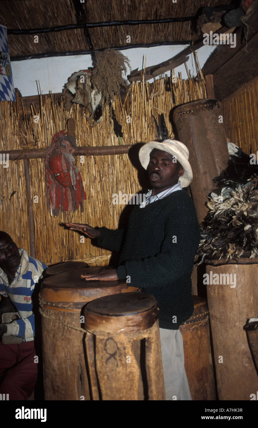 Musician, Malawi Stock Photo