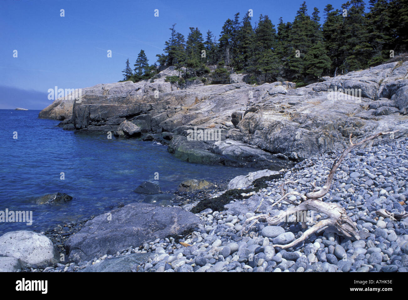 Isle au haut beach hires stock photography and images Alamy