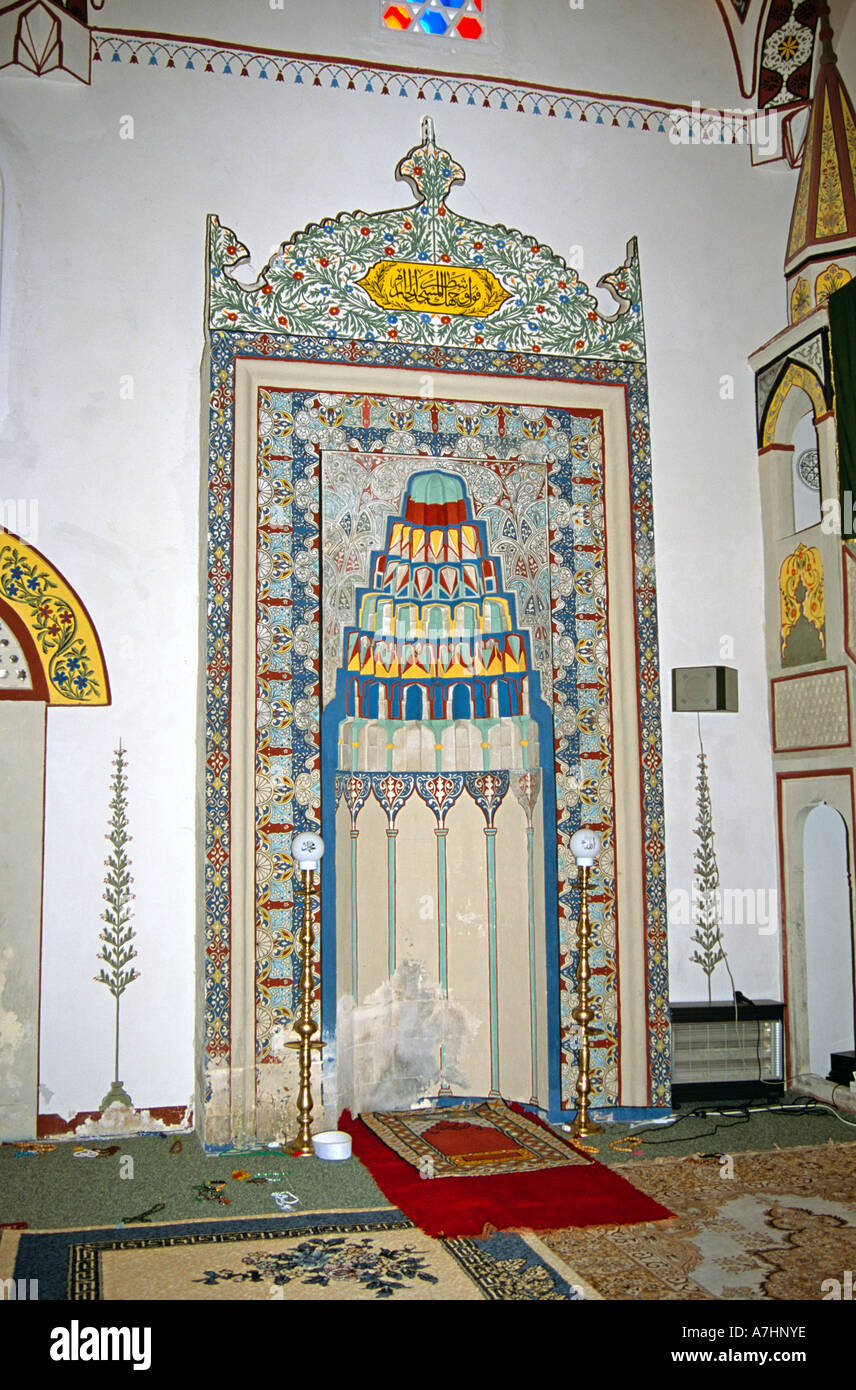 Tirage Photo Vintage Années 1930 - Mosquée De Banja Luka, Bosnie (Yougoslavie) - Format 9x6 Cm