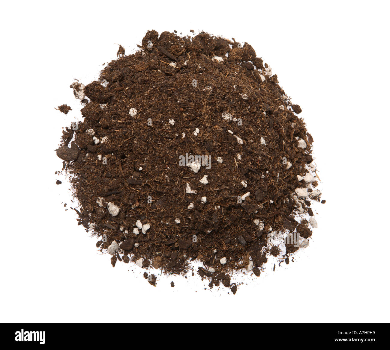 Potting soil Stock Photo