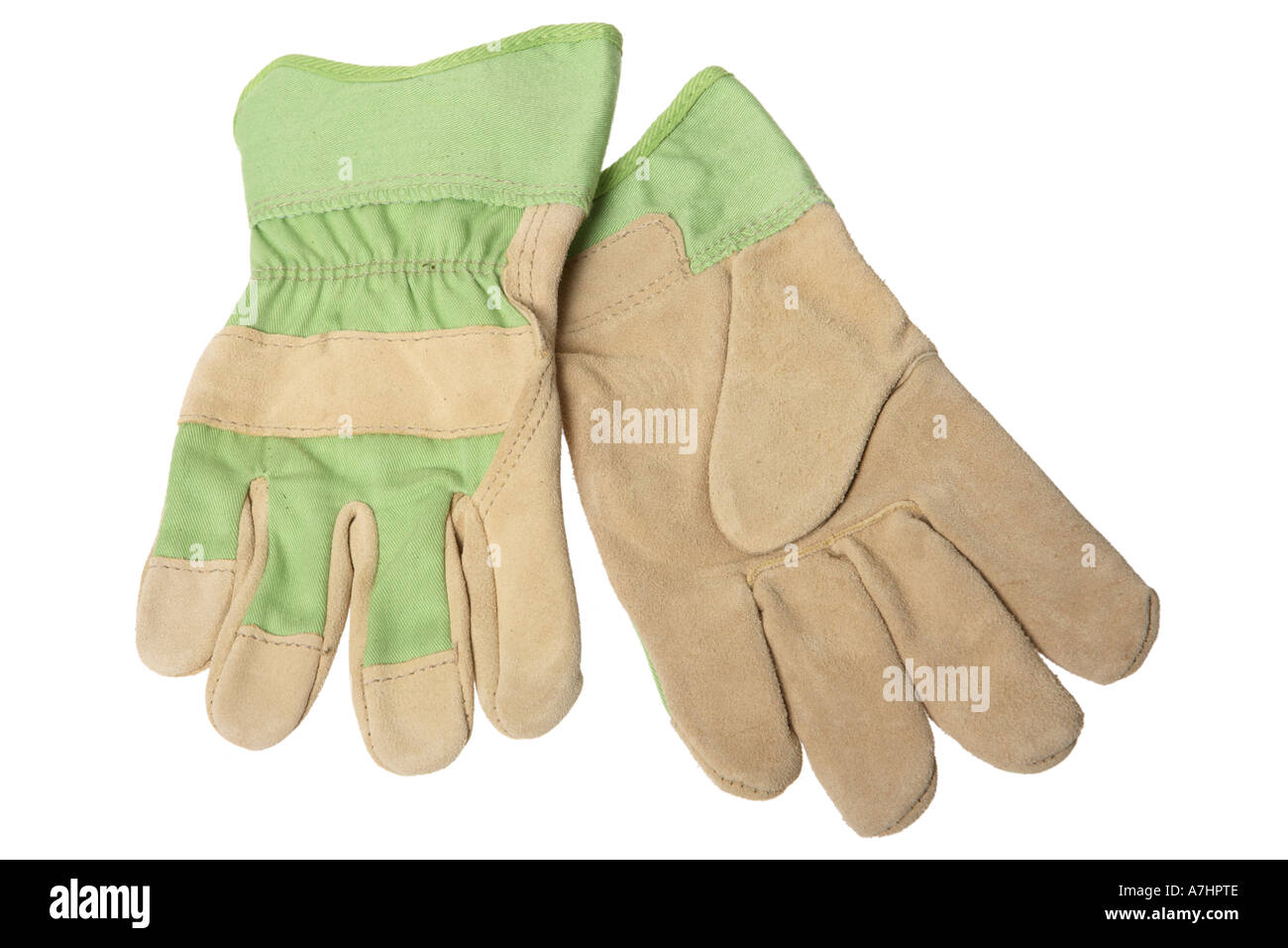 Gardening gloves Stock Photo