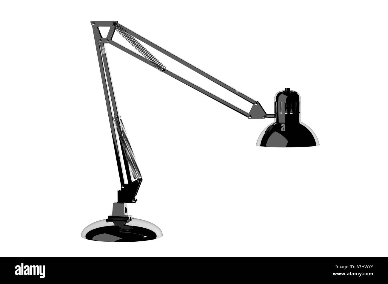 Anglepoise lamp Stock Photo