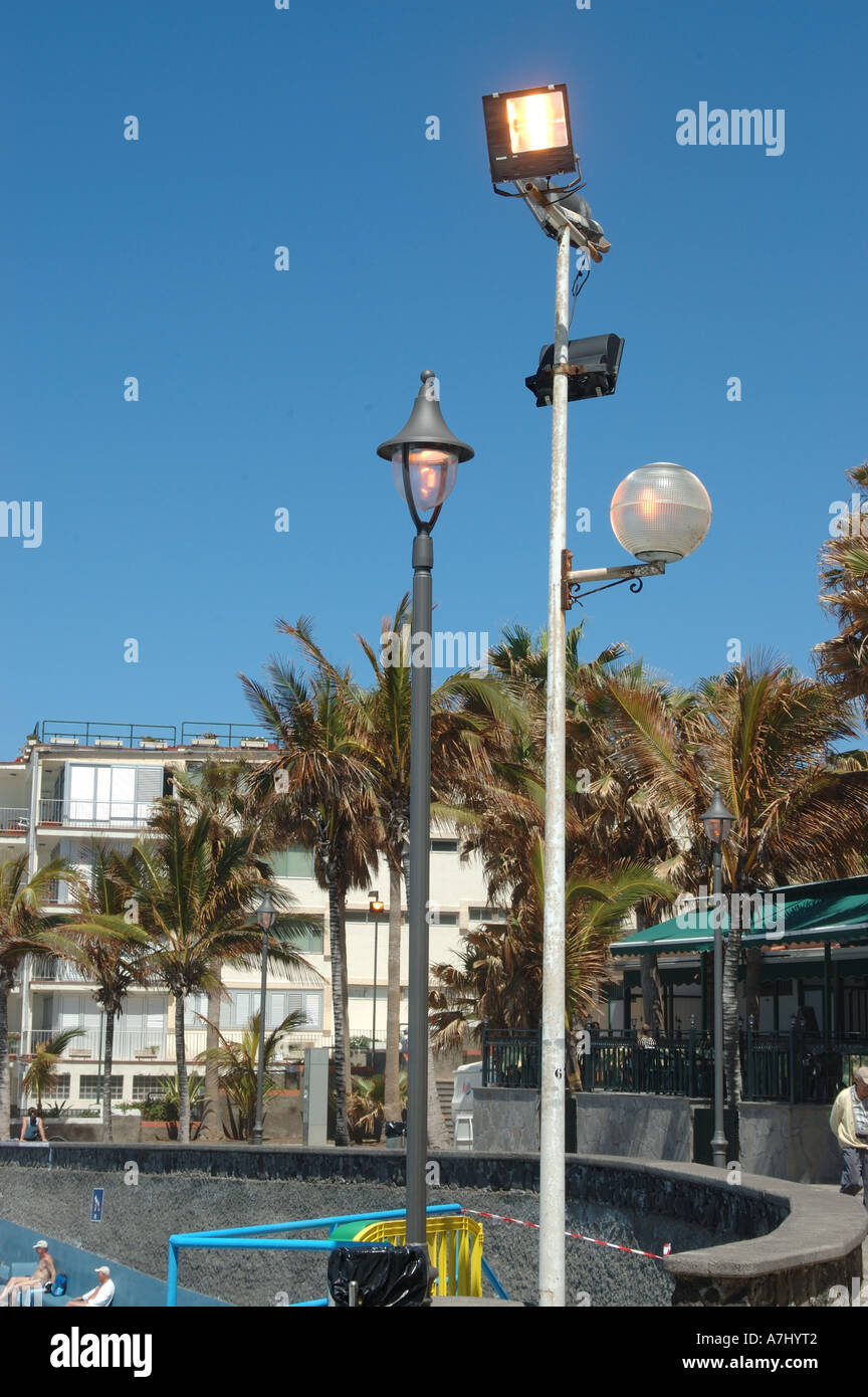 light burning during the day Stock Photo - Alamy