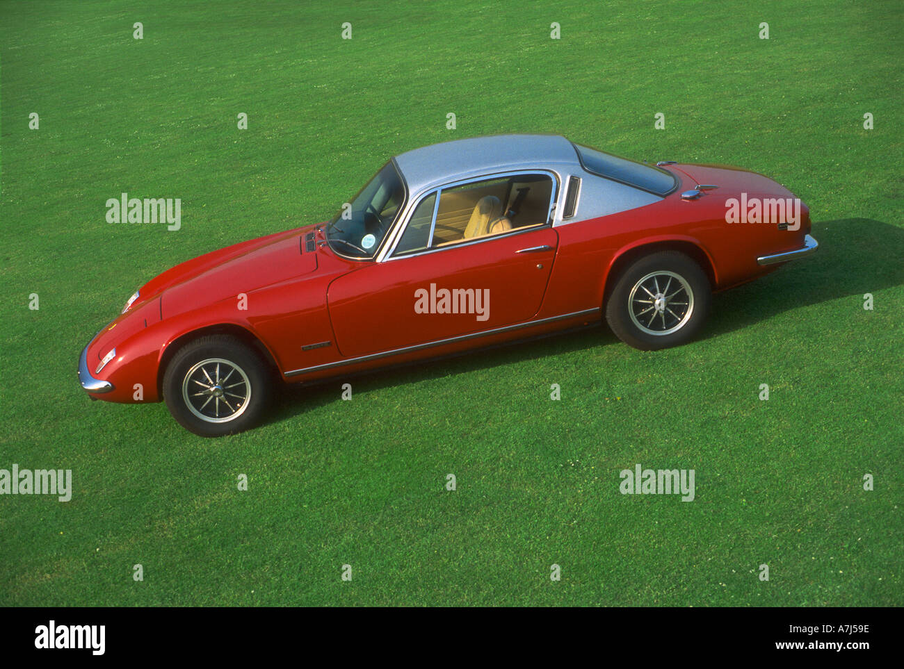 Lotus Plus 2S classic sports car Stock Photo