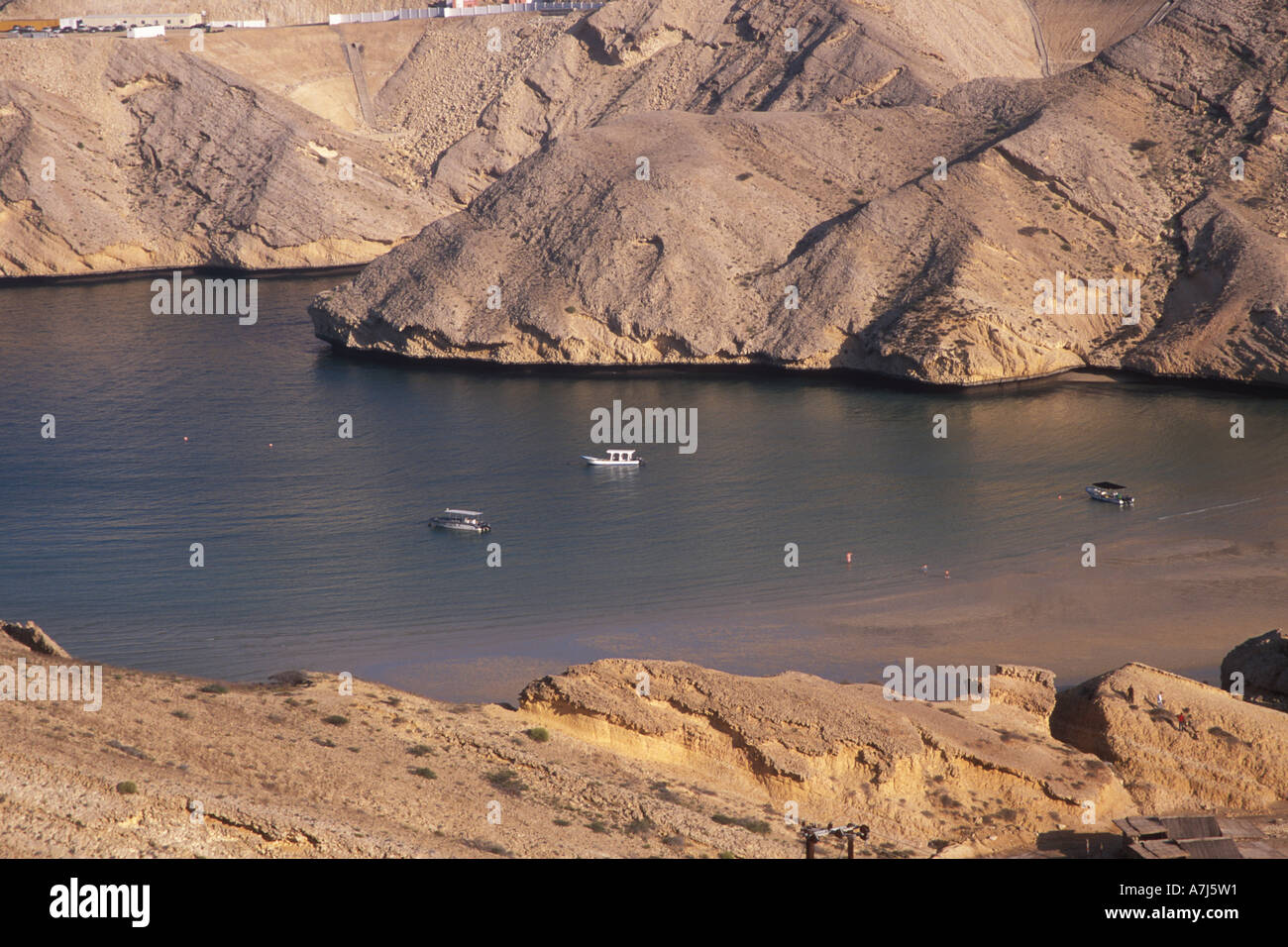 Shangri La's Barr Al Jissah Resort Muscat Oman Stock Photo
