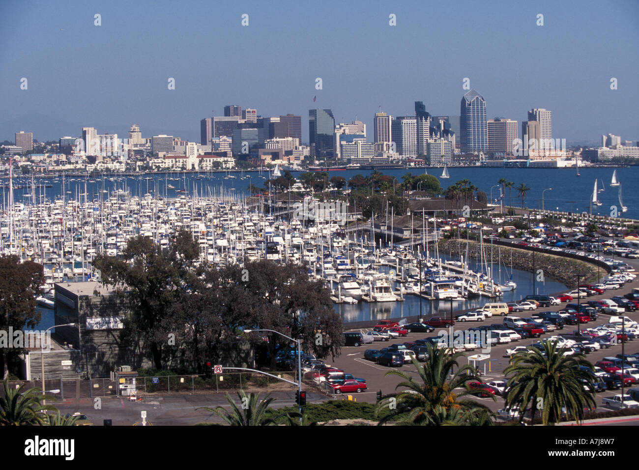 San Diego Marina Stock Photo
