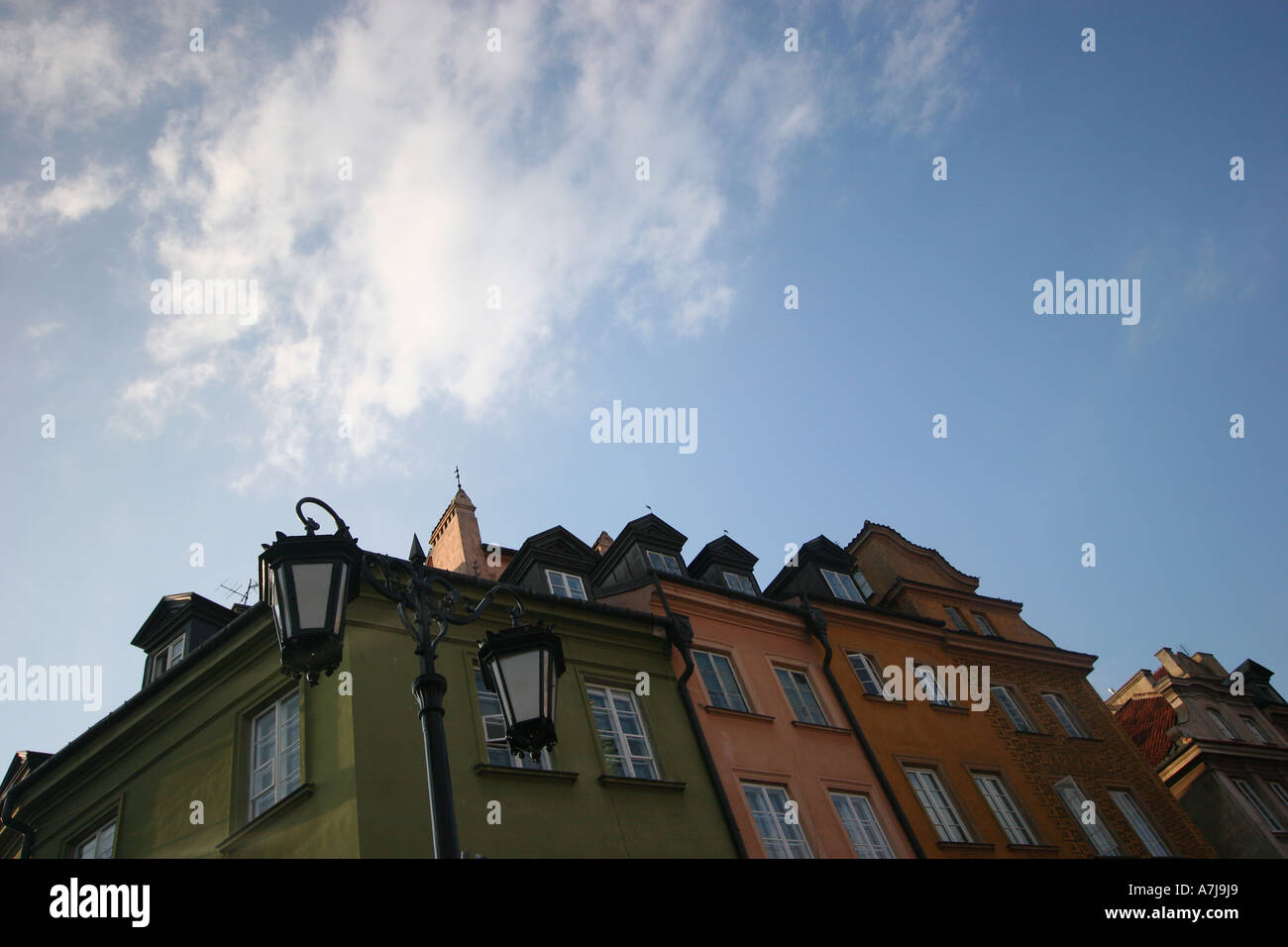 Architecture in Warsaw s Old Town Stare Miasto Stock Photo - Alamy