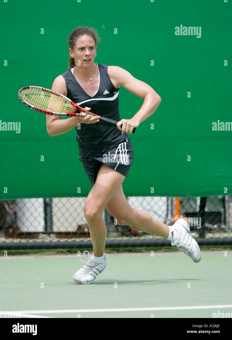 Tennis Pro Patty Schnyder from Switzerland at the Australian Open in  Melbourne / Australia Stock Photo - Alamy