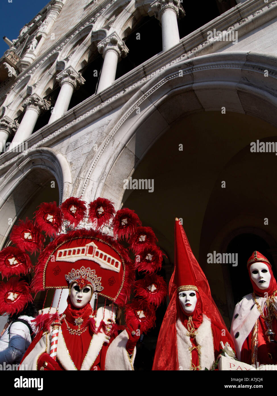 People in costume Venice carnival Stock Photo - Alamy