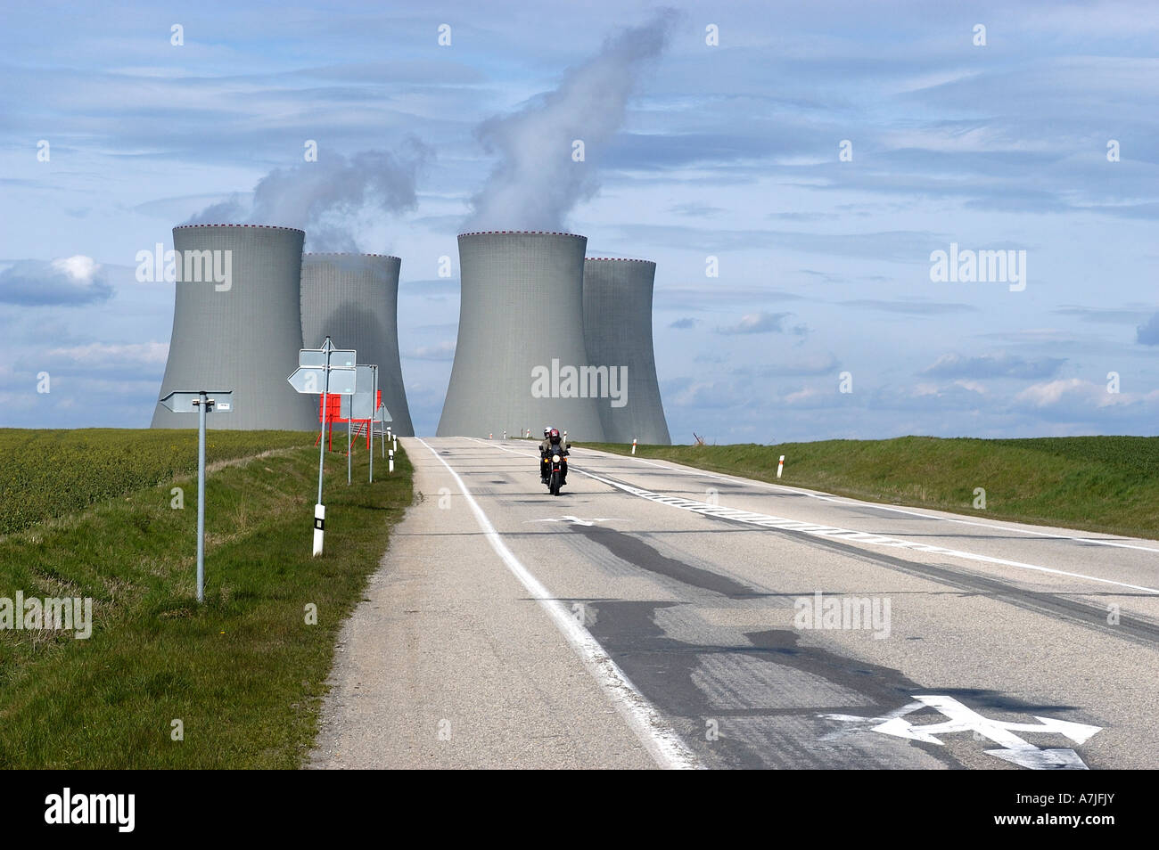Temelin Nuclear Power Plant Czech Republic Stock Photo - Alamy