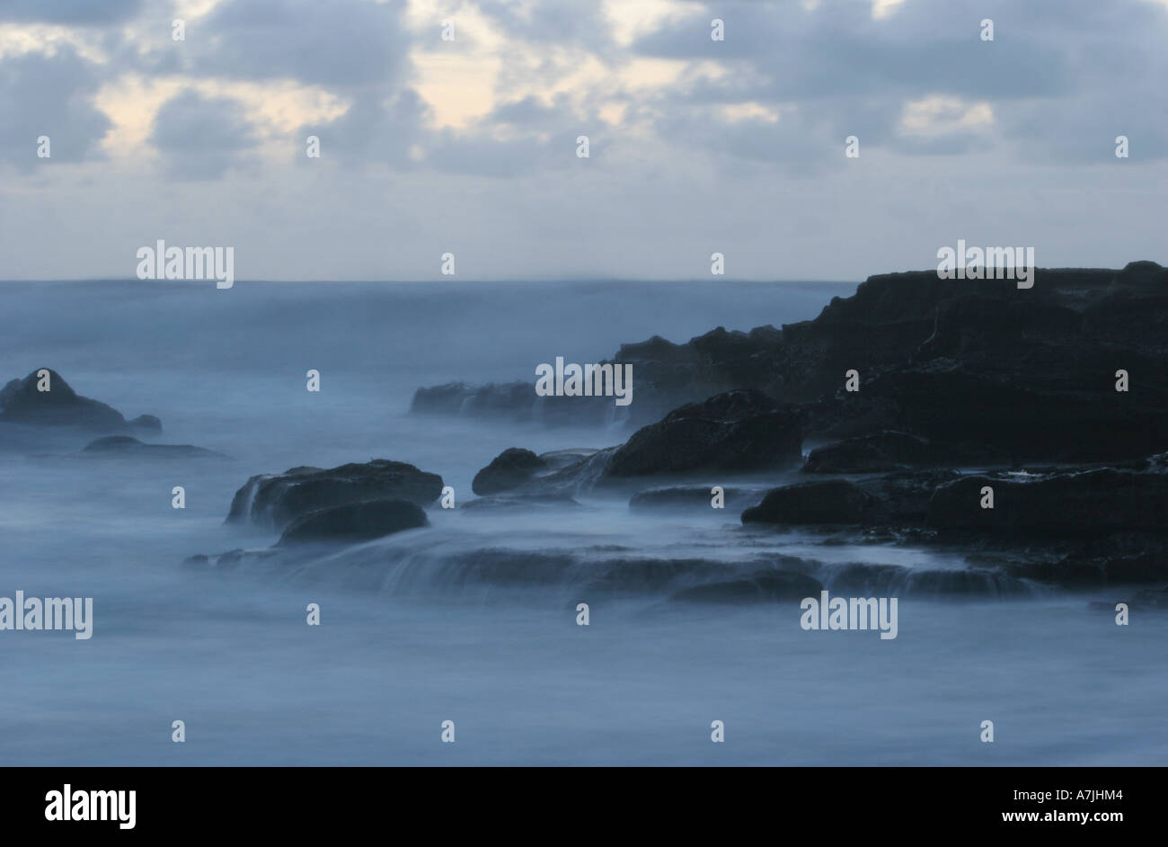 Punakaiki Beach Stock Photo