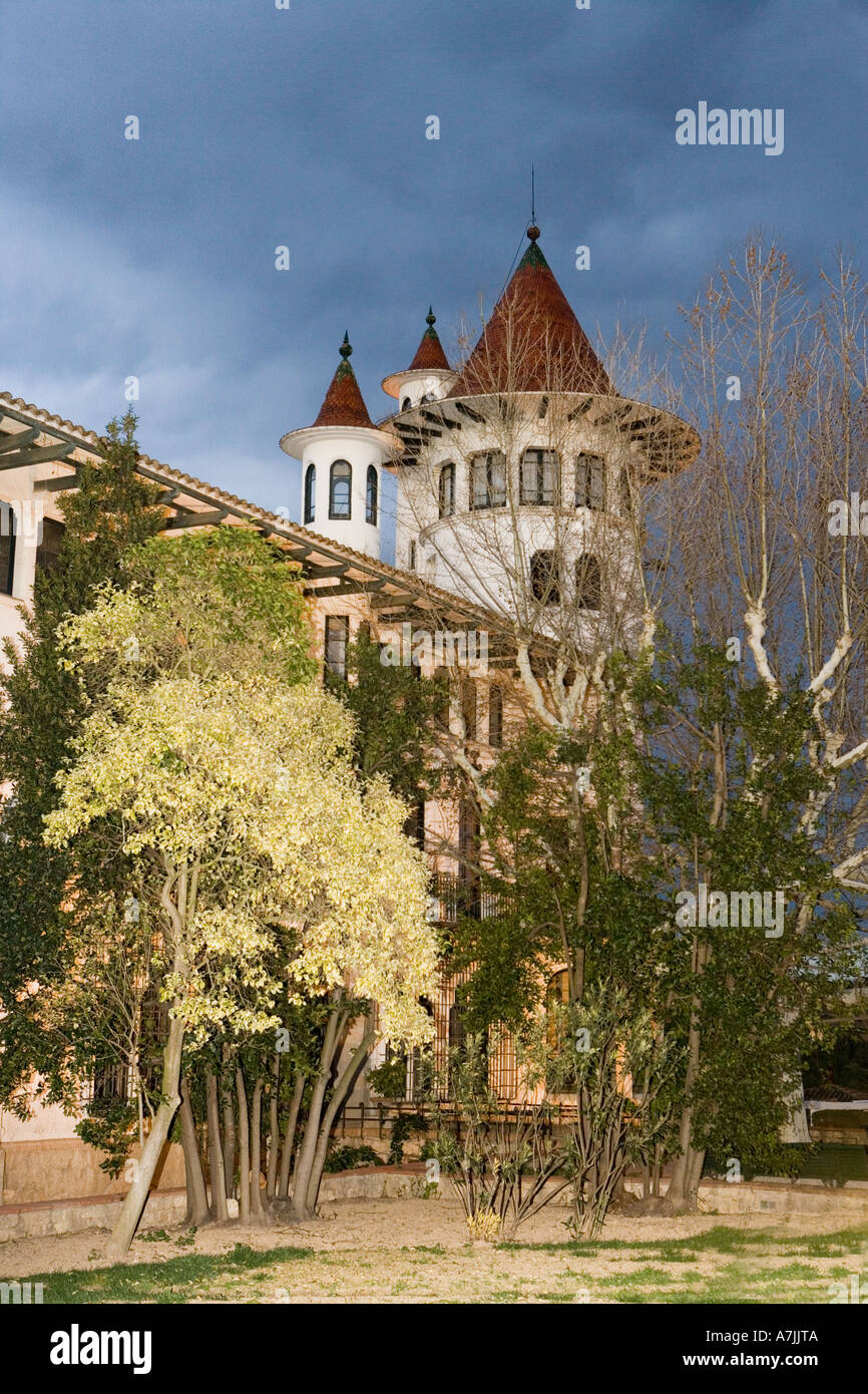 The winery at Codorniu Catalonia Spain, famous Spanish sparkling wine
