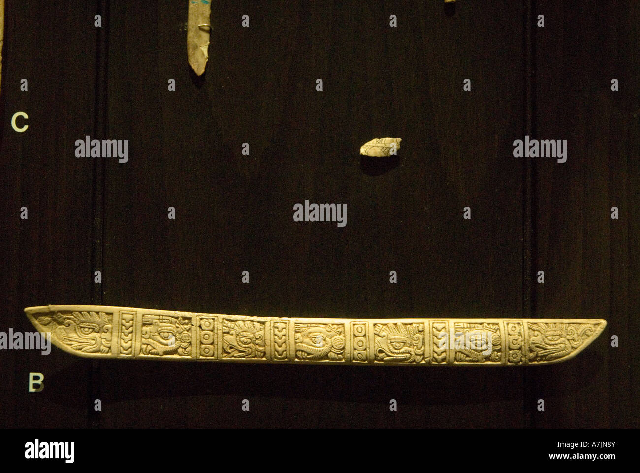 museum of culture antique knife Oaxaca Mexico Stock Photo Alamy