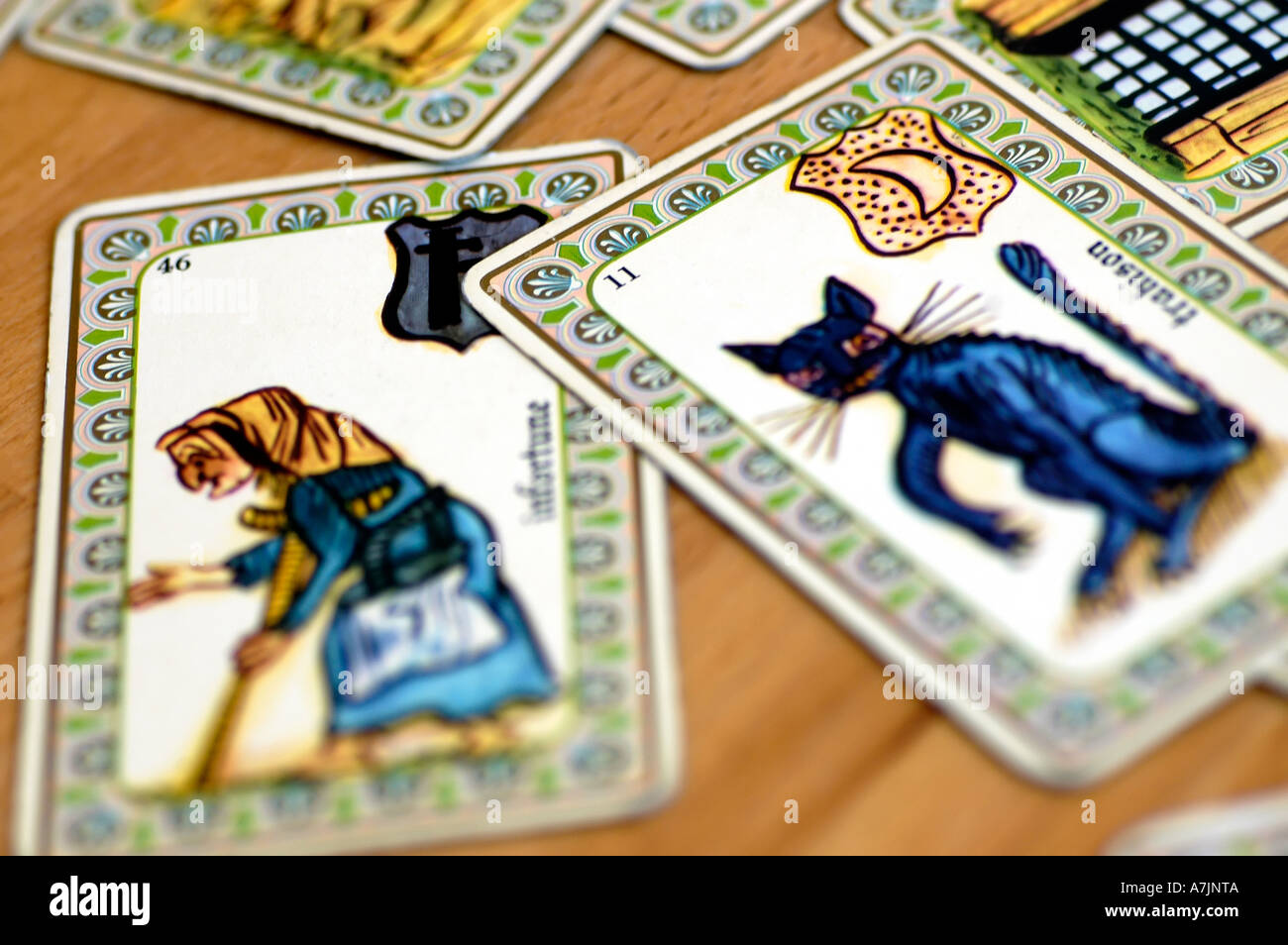 Bad luck tarot hires stock photography and images Alamy