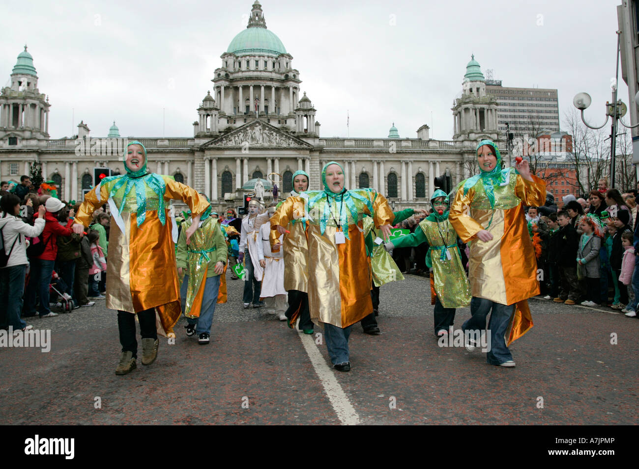 st patricks day parade participants