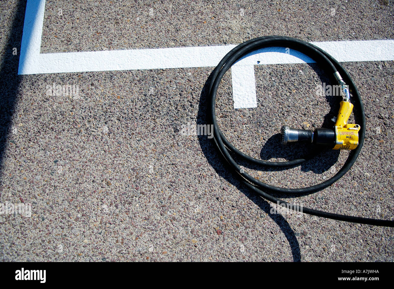 hydraulic impact driver Stock Photo Alamy