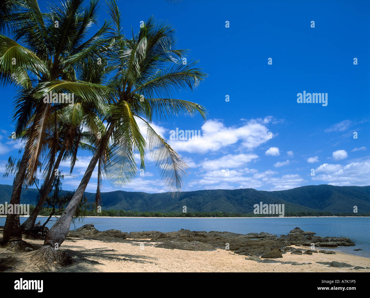 Cairns, Trinity Beach Stock Photo