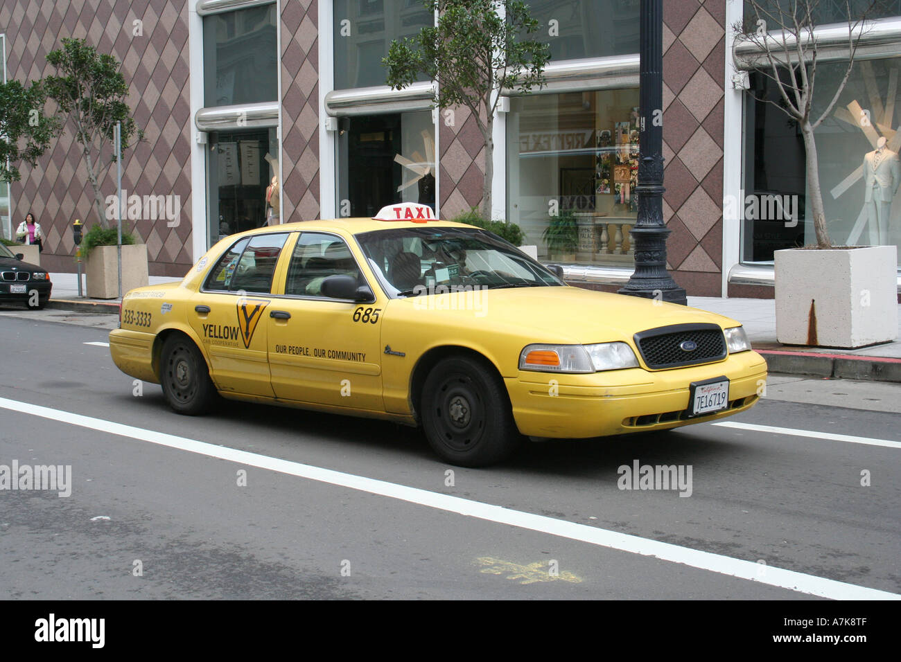 Yellow cab san francisco hires stock photography and images Alamy