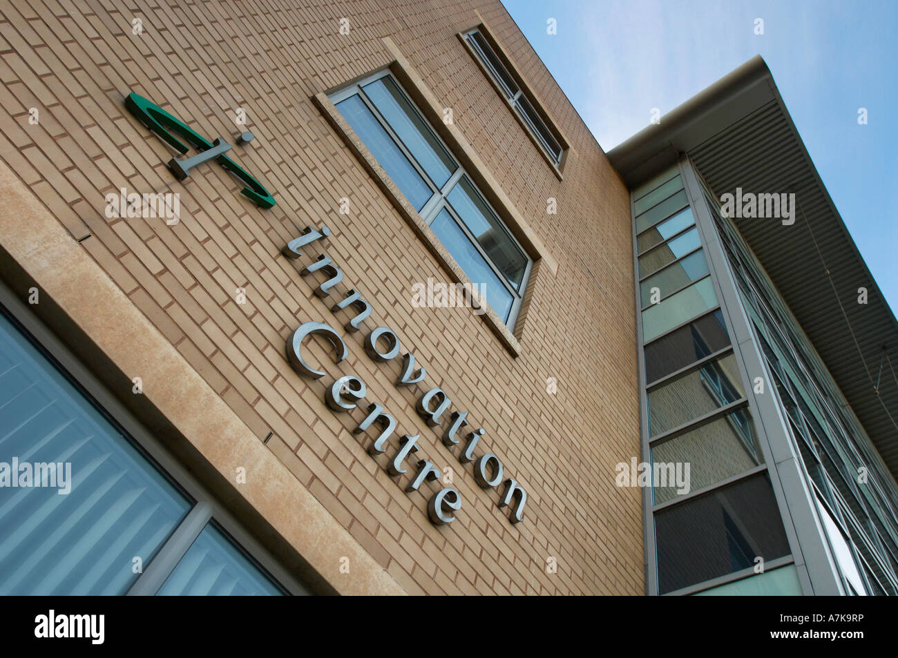 The Innovation Centre sign York Science Park York Stock Photo - Alamy