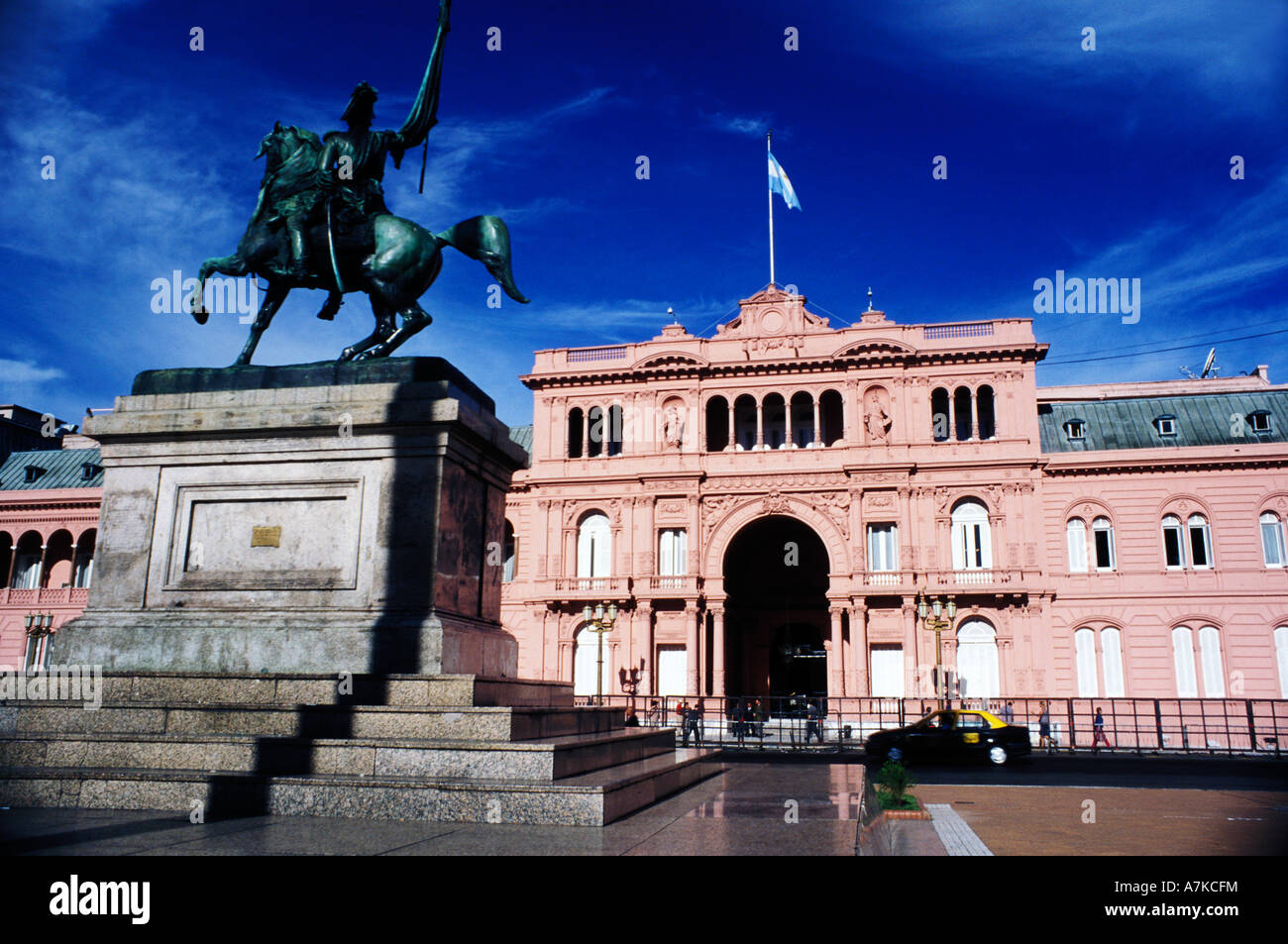 casa rosada, plaza de mayo, buenos aires, argentina Stock Photo