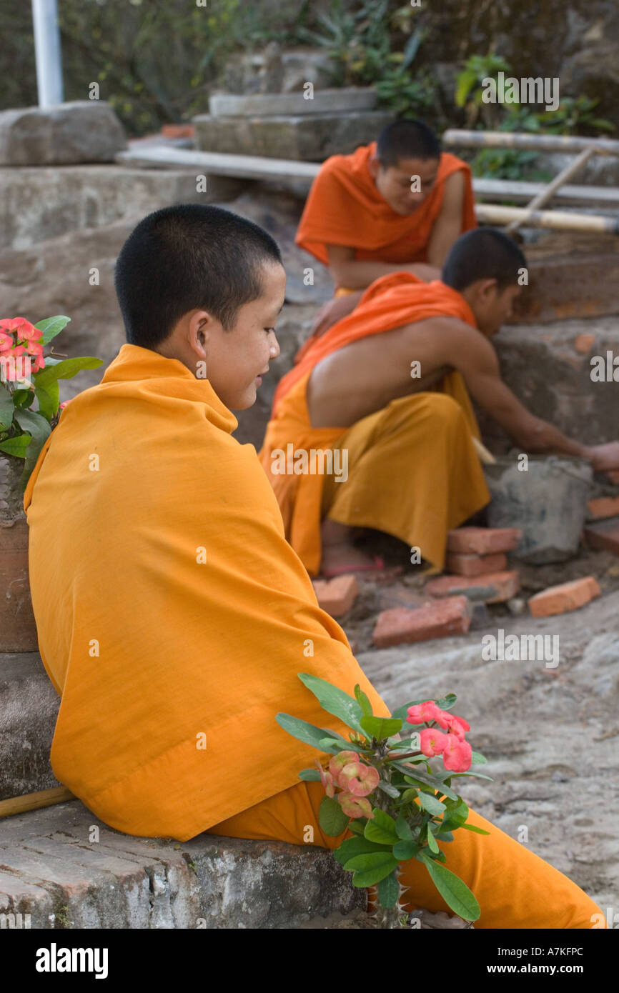 Monk At Work High Resolution Stock Photography and Images - Alamy