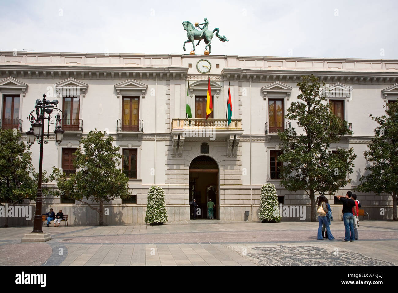 Town hall Granada Spain Stock Photo