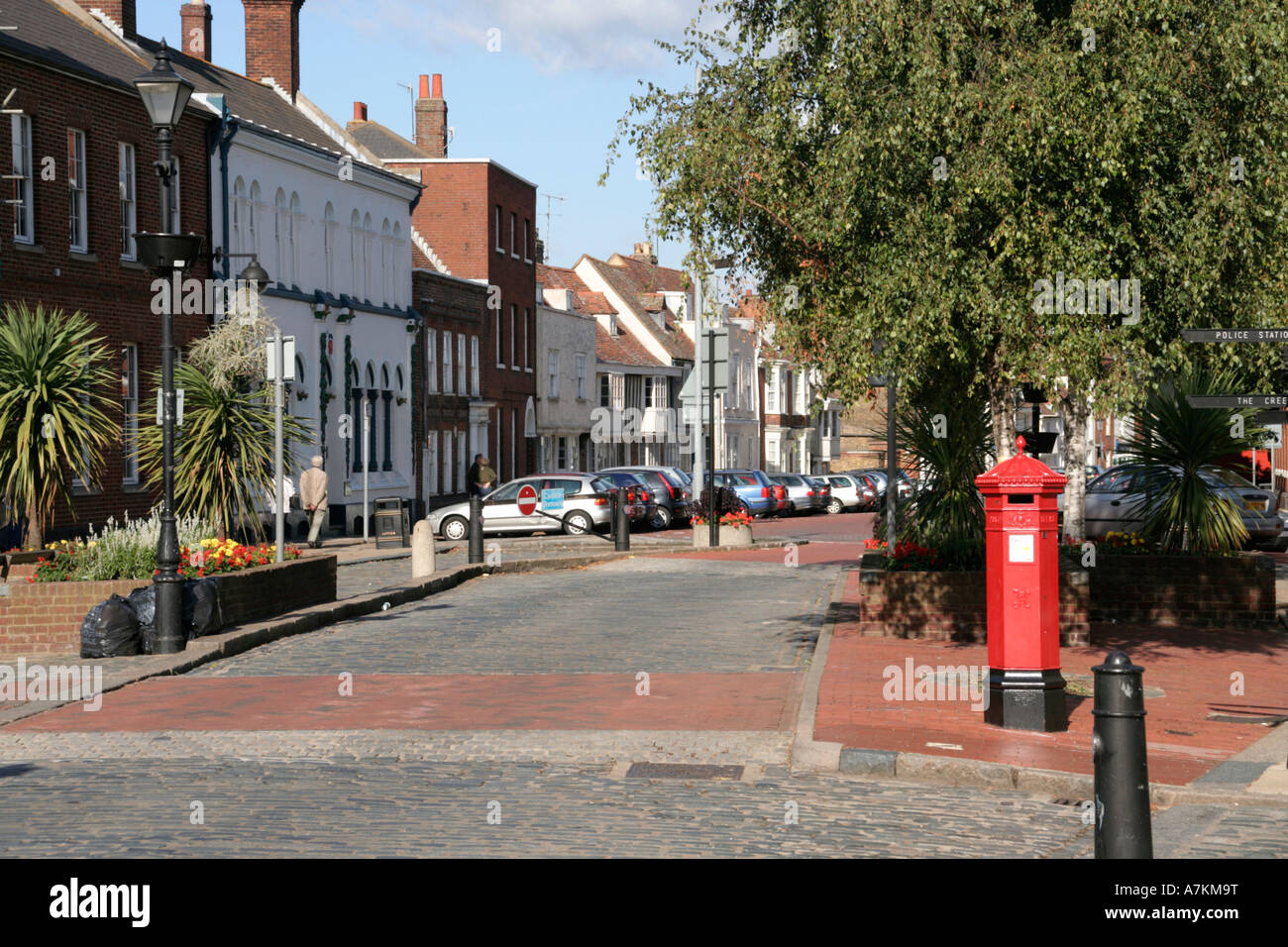 faversham town centre high street kent england uk gb Stock Photo Alamy