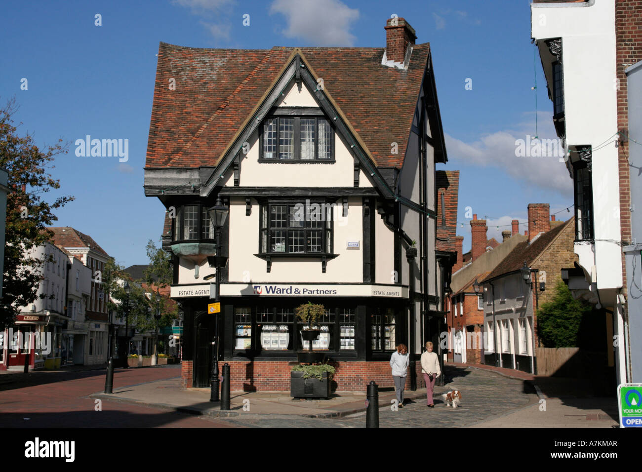 faversham town centre buildings architecture kent southern england uk