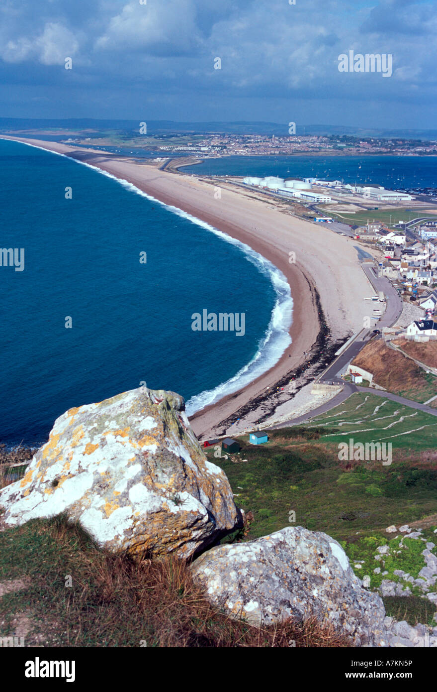 Coast high shingle tombola world heritage site photo hi-res stock ...