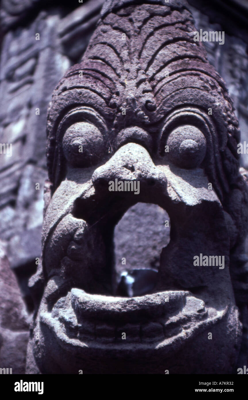 Buddhist temple Java Indonesia Stock Photo - Alamy