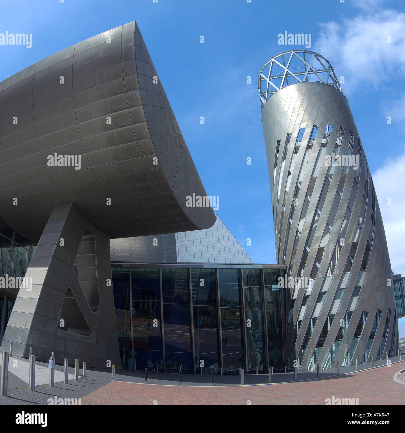 The Lowry building exterior Manchester Stock Photo