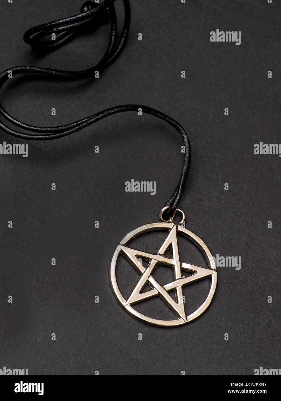 Pentacle Necklace Stock Photo