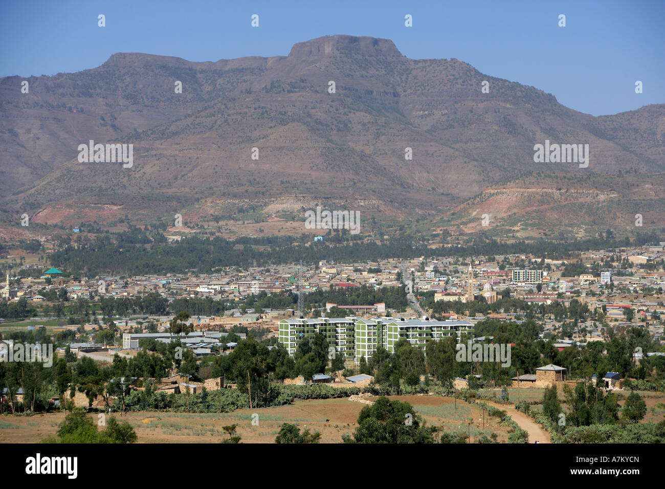 Ethiopia town of Adigrat Stock Photo 11866436 Alamy