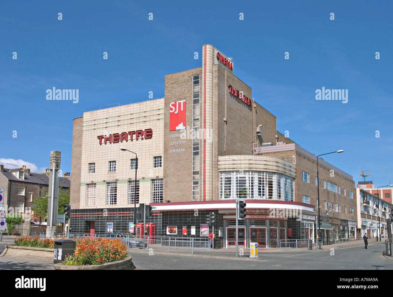Stephen Joseph Theatre in Scarborough North Yorkshire UK Stock Photo
