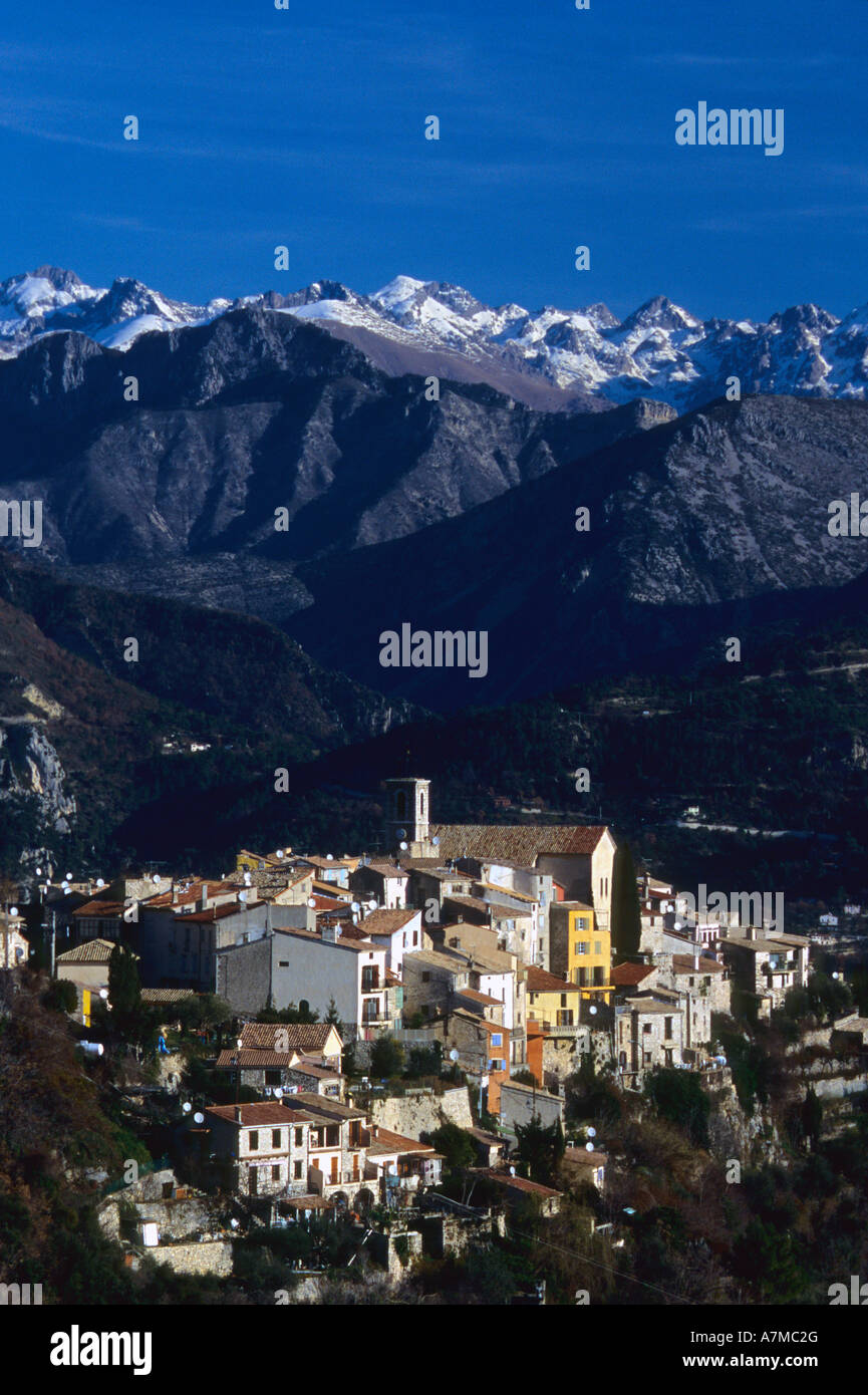 Bouyon Vallee Du Var Alps Paca Alpes-Maritimes 06 France Europe Stock ...