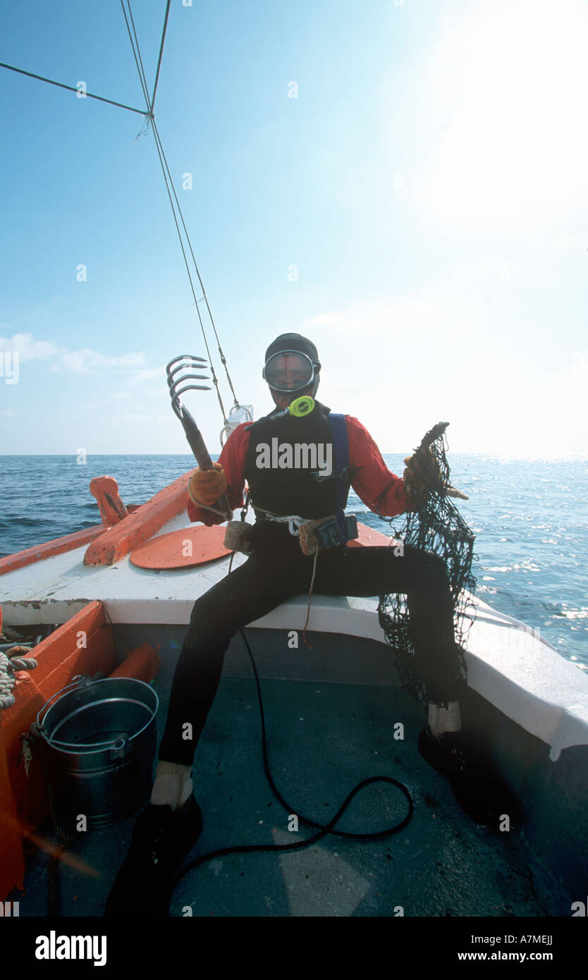 Greek sponge diver from Kalymnos island Captain Lefteris Kambourakis