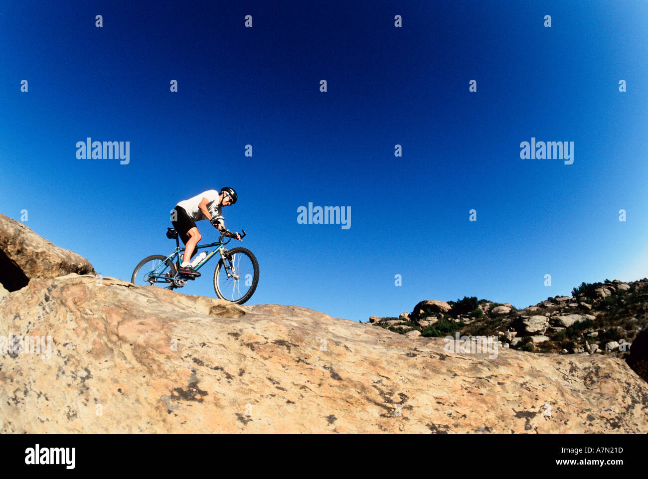 Slick rock biking trail hi-res stock photography and images - Alamy