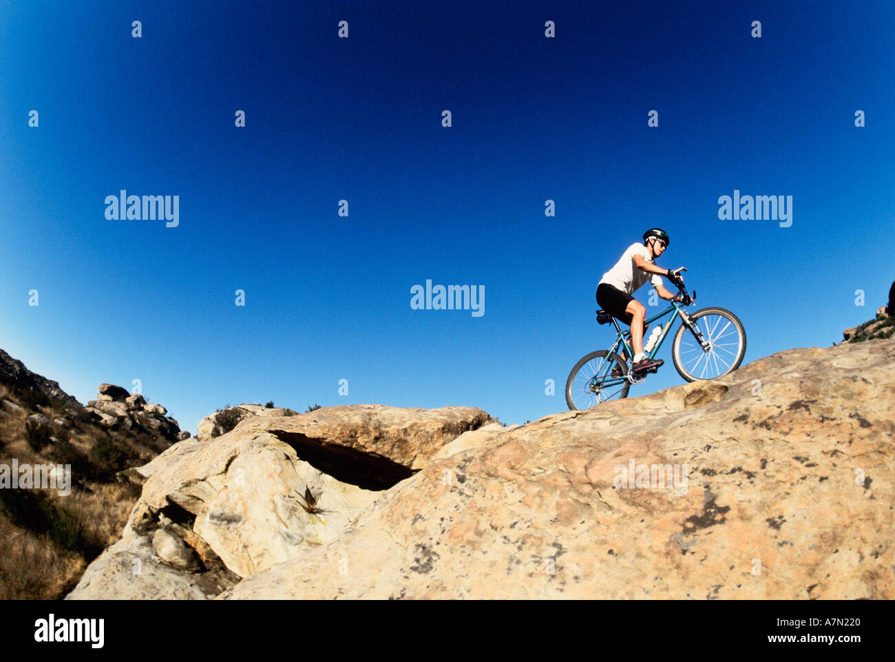 Slick rock biking trail hi-res stock photography and images - Alamy