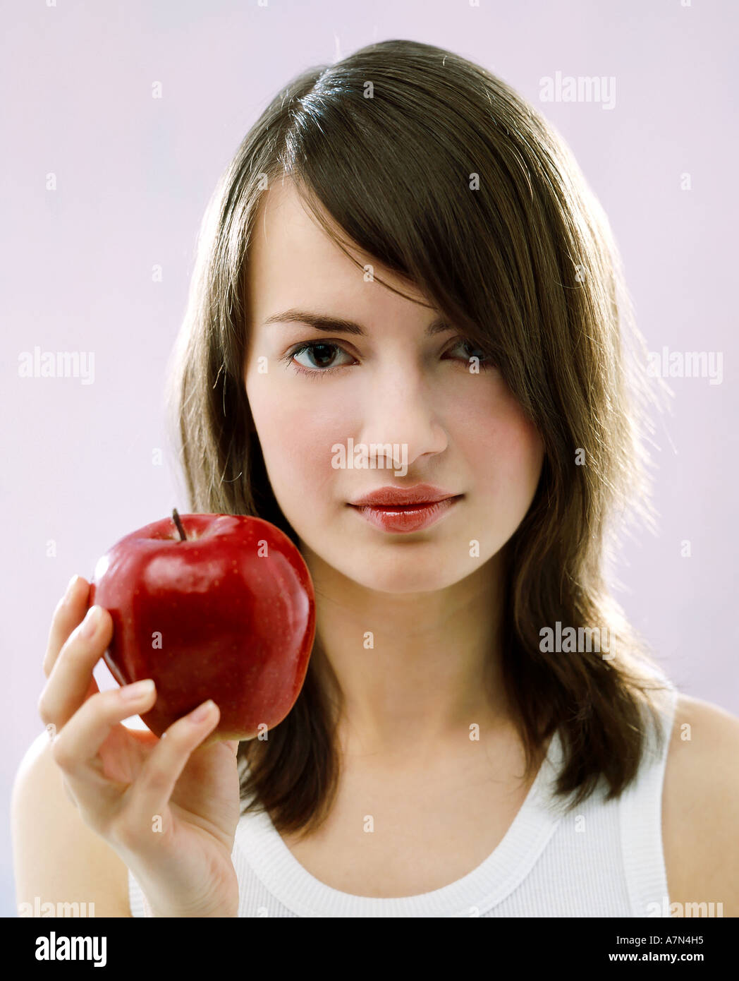 Indoor Studio Woman Young Girl 20 25 Brunette Long Hair