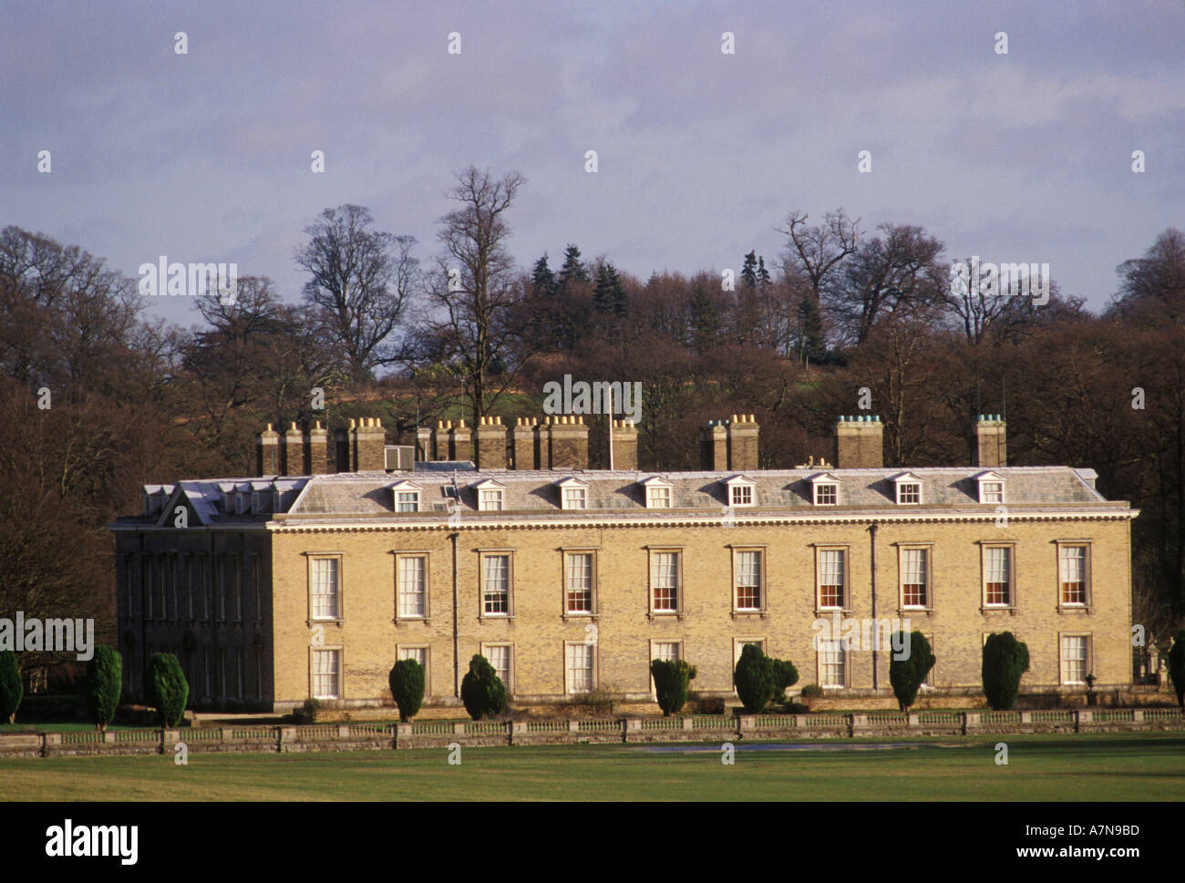 Althorp House family home of the Earl Spencer and the late Princess Diana of Wales. Great Brington Northamptonshire England 1997 1990s UK HOMER SYKES Stock Photo