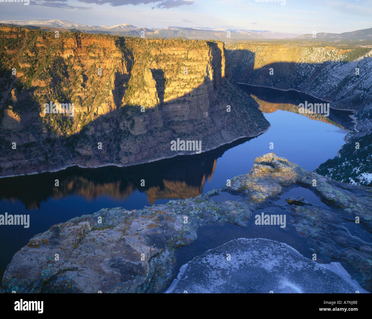 FLAMING NATIONAL RECREATION AREA, UTAH. USA. View of Flaming