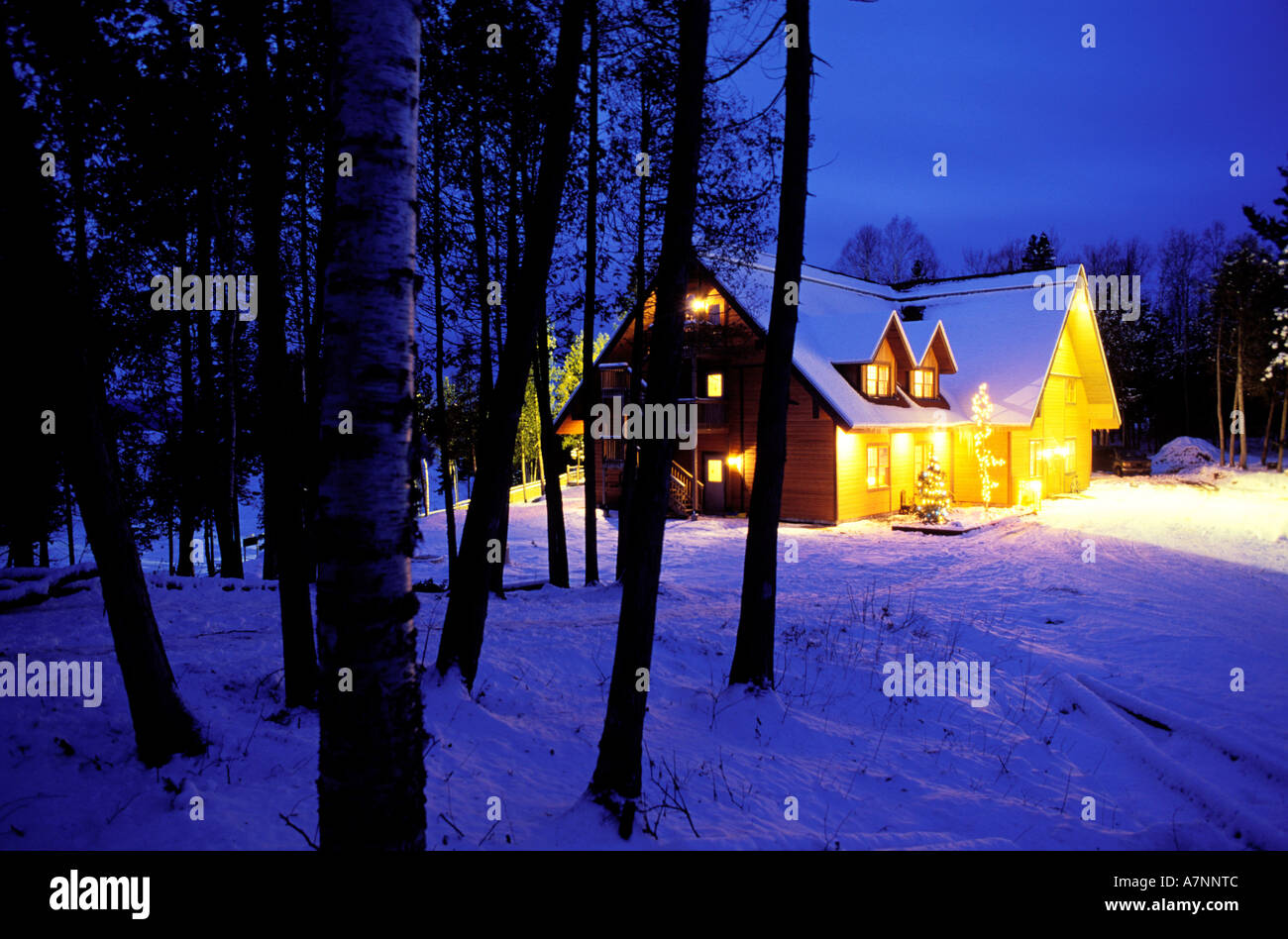 Canada, Quebec Province, Lanaudiere area, Town of St Michel des Saints