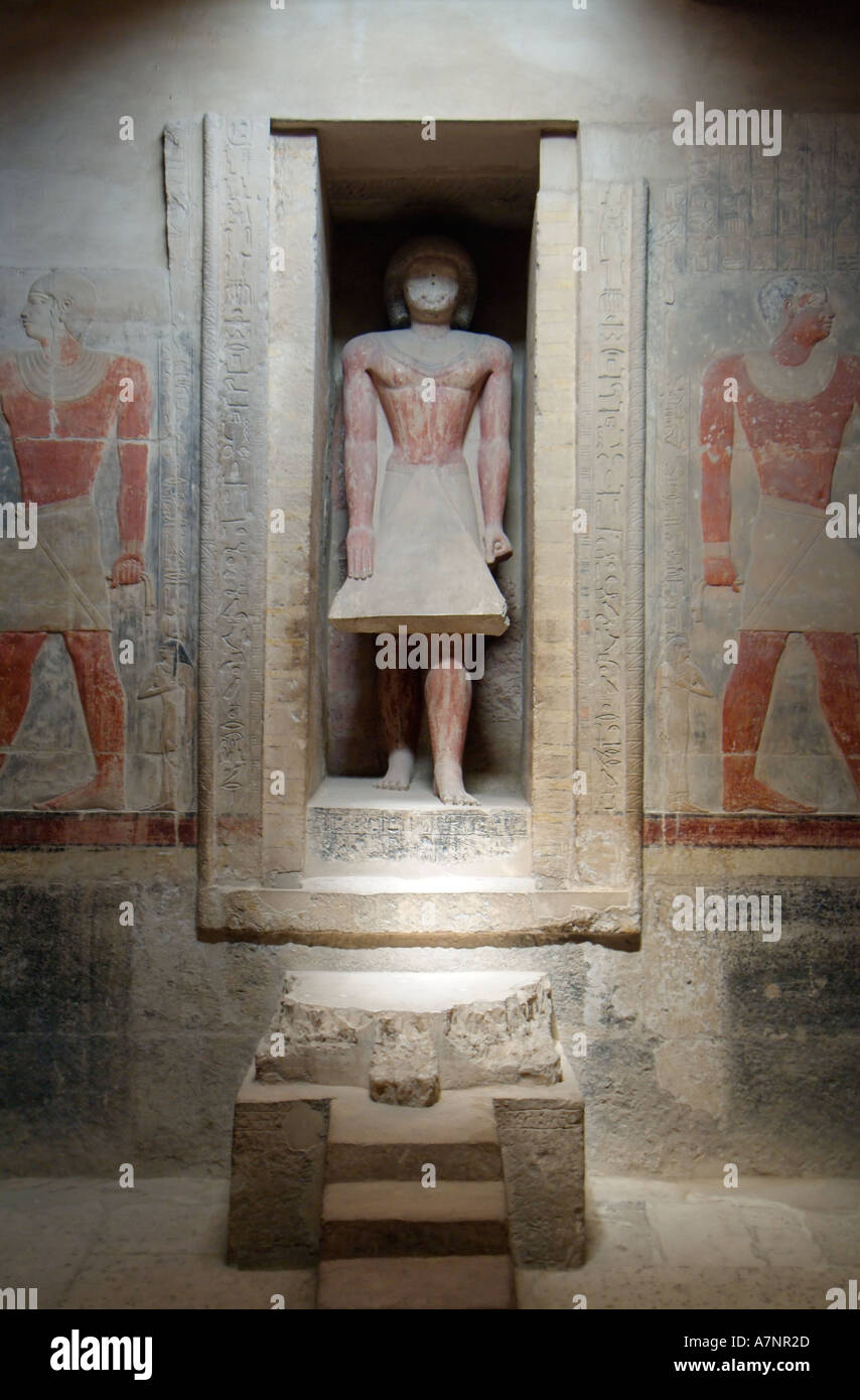 Decoration inside the Tomb of Mereruka, Saqqara, Egypt Stock Photo Alamy
