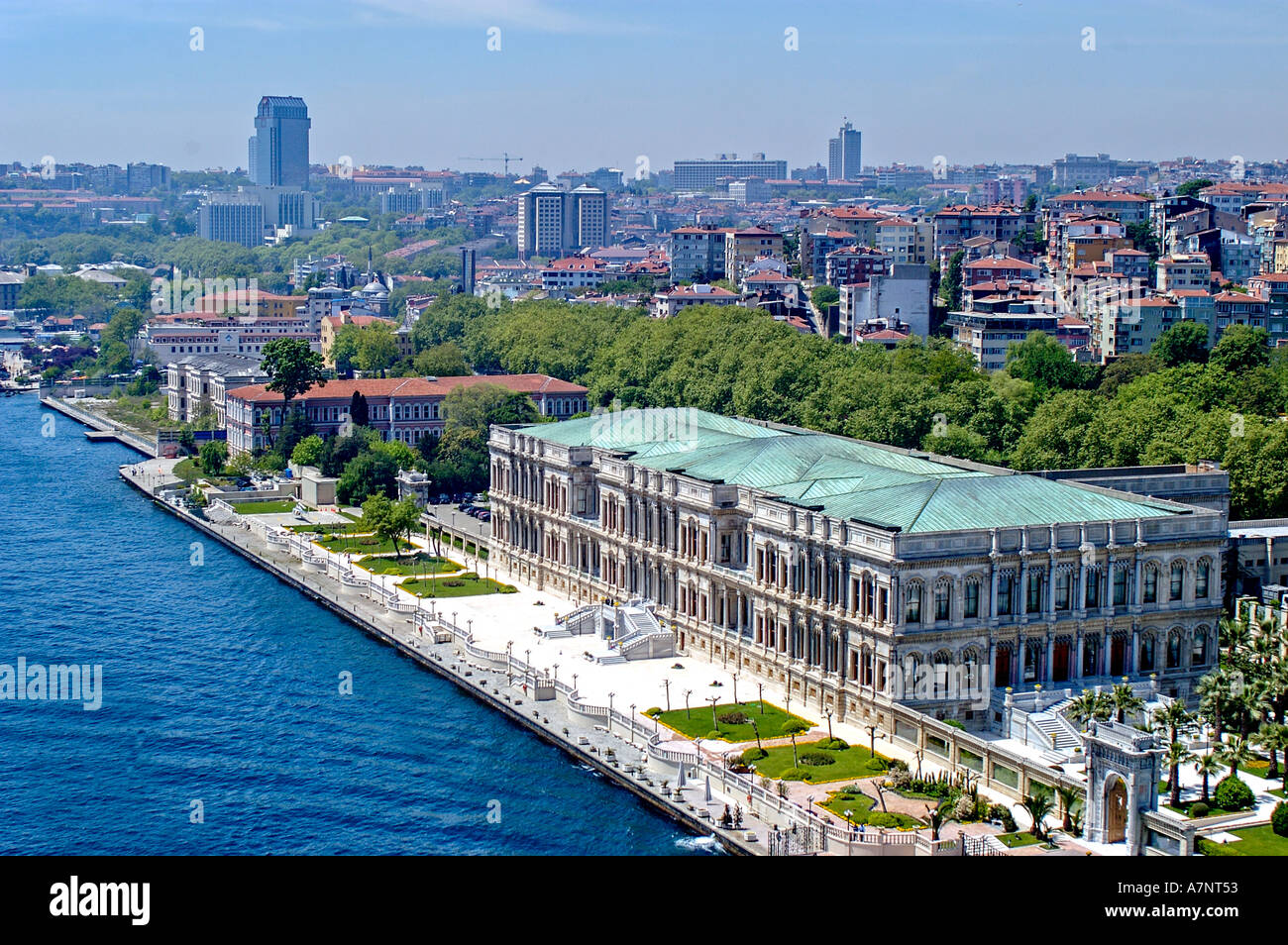 istanbul cityscape view Stock Photo
